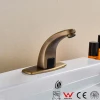 Antique Brass Basin Automatic Touch Free Sensor Faucets water saving Inductive electric Water Tap mixer battery power Faucet