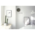 Antique style blank dial wall clock for home decor