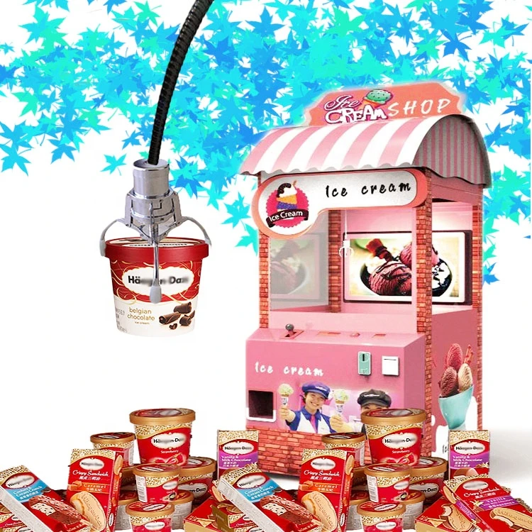 arcade ice cream gift machine self  sneaker vending machine