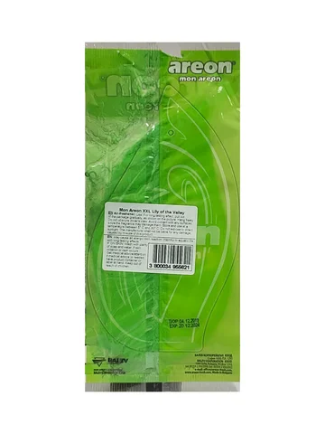 Areon MON Modern Classic Design Hanging Car Air Freshener, Lily of the Valley