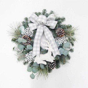 Artificial Exquisite Christmas Wreath wreaths for front door