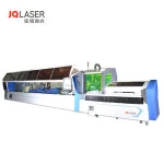 auto feeding fiber laser metal tube cutting machine sports equipment tube part