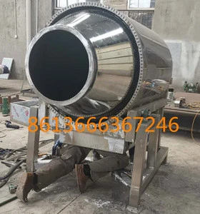Automatic tunnel type beef mixing rotating cooking machine