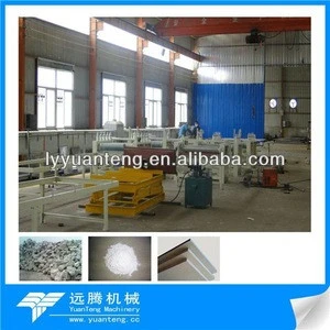 Automation building machine for ceiling gypsum board