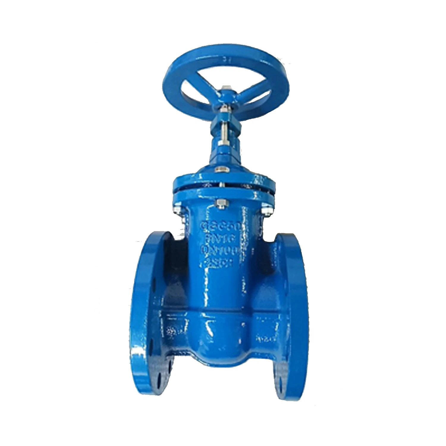 Awwa/DIN/ANSI/Mssp Cast/Ductile Iron Various Kinds Rubber/Metal Seated Gate Valve with Handwheel