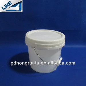 B080/8L PP plastic pail/drum/bucket/barrel with easy open lid for supermarket