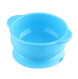 Baby Bowls Silicone Stay Put Food Bowl for Kids and Toddlers with Improved Super Suction Base
