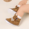 Baby High-Top Sneakers - Adorable Animal-Inspired Design With Hook&Loop Closure Baby Shoes