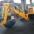 Import Backhoe loader with breaker with CE ISO and factory price/tractor front WZ30-25 backhoe type loader excavator for sale from China