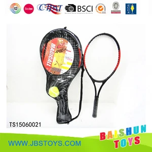 badminton racket shuttlecock