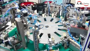 Ball valve automatic assembly machine / plastic ball valve automatic assembly machine / valve assembly line