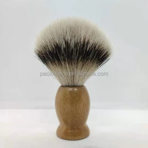 Bamboo Shaving Brush Badger Hair Shaving Brush Synthetic Shaving Brush Knot