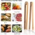 Import Bambus Tea Food Kitchen Wholesale Bamboo Kitchen Utensils Function Of Food Bbq Tong For Kitchen Accessory from China