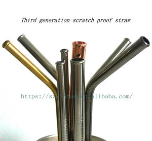 Bar Accessories scratch proof 304 stainless steel straws