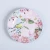 Import Beautiful flower design fine bone china appetizer porcelain plates sets for hotel from China