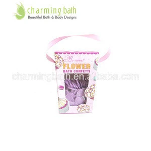 beautiful rose bath confetti soap for bath and body works