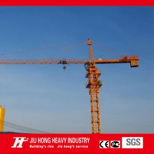 Beijing Jiuhong Brand TOPKIT/Topless/flat top QTZ tower crane