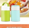 Best quality  wide mouth 800ML stainless steel vacuum  soup thermos vacuum food jar  with print braised beaker