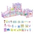 Import Best sale kids big furniture toys 3D Happy family house classic doll house for baby from China