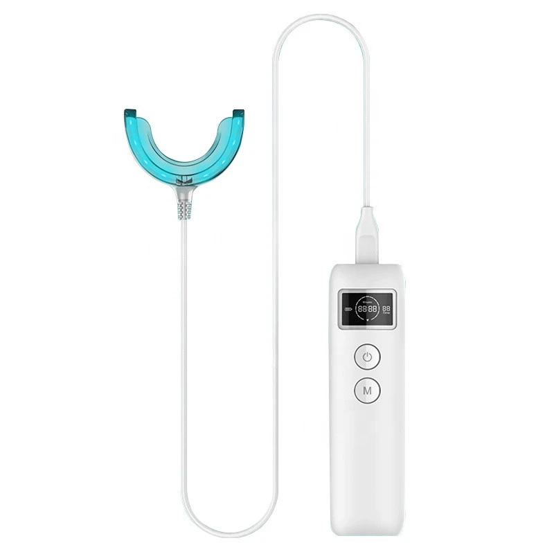 Best Selling Custom Logo Customized At Home Professional Usa Wireless Teeth Whitening Kit With Led Light And Gels