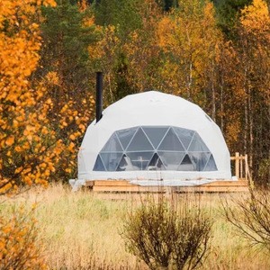 Best Selling Outdoor Glamping Dome Tent, Geodesic Dome 6m Diameter