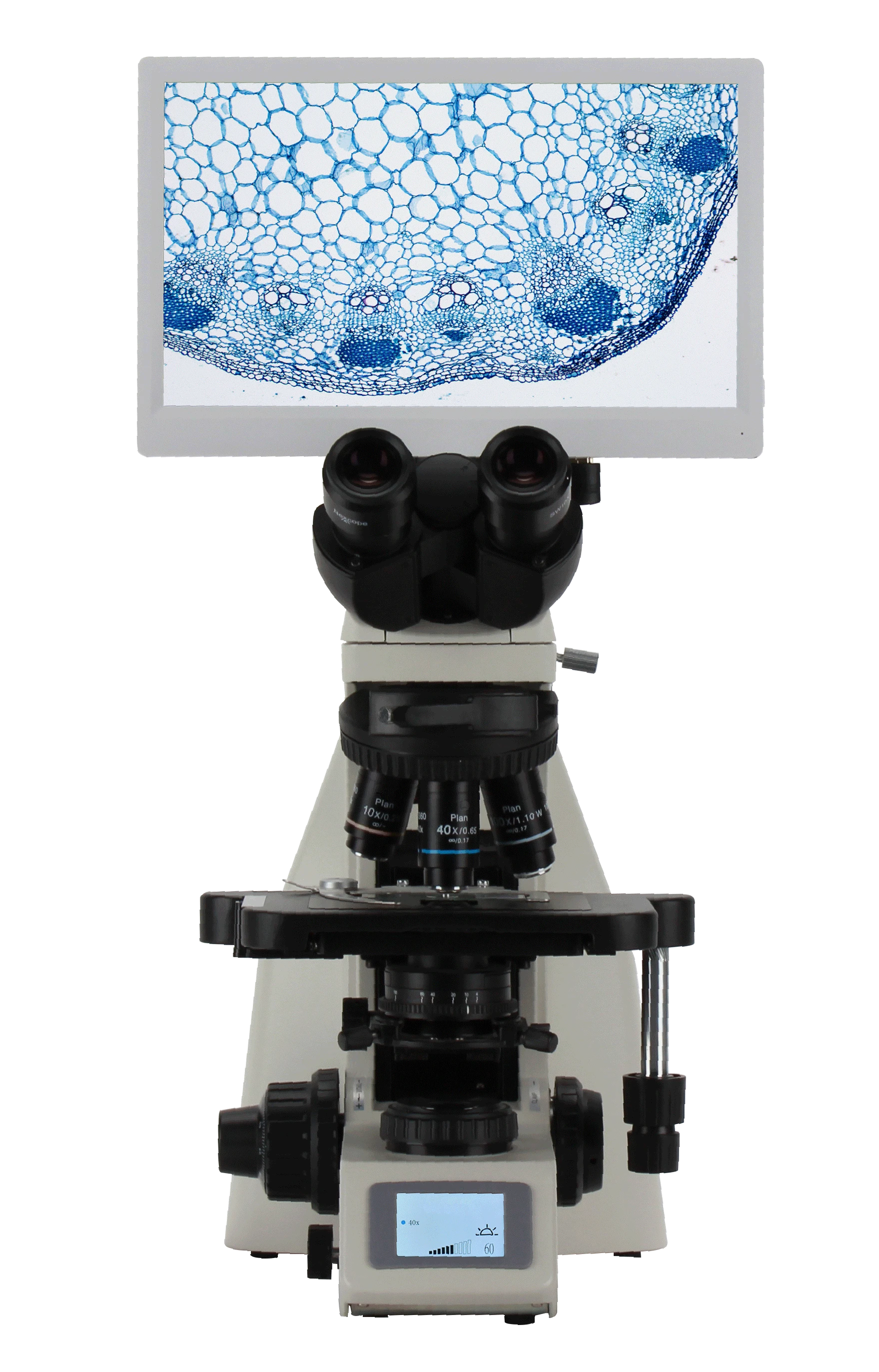 BestScope BLM2-274 LCD Digital Biological Microscope 6MP 11.6 inched HD Screen Video Microscope