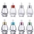 Import BEYO Cosmetic packaging 30ml frosted clear cylinder glass serum essential oil bottles with golden dropper from China