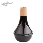 Black color musical instrument accessories aluminium trumpet mute