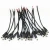 Import Black  Power Cable 5521 12V 15cm DC Female Male Plug Power Cable For single color strip light from China