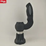 black super powerful adjustable garden water spray nozzle high pressure Hose Nozzle to jet stream