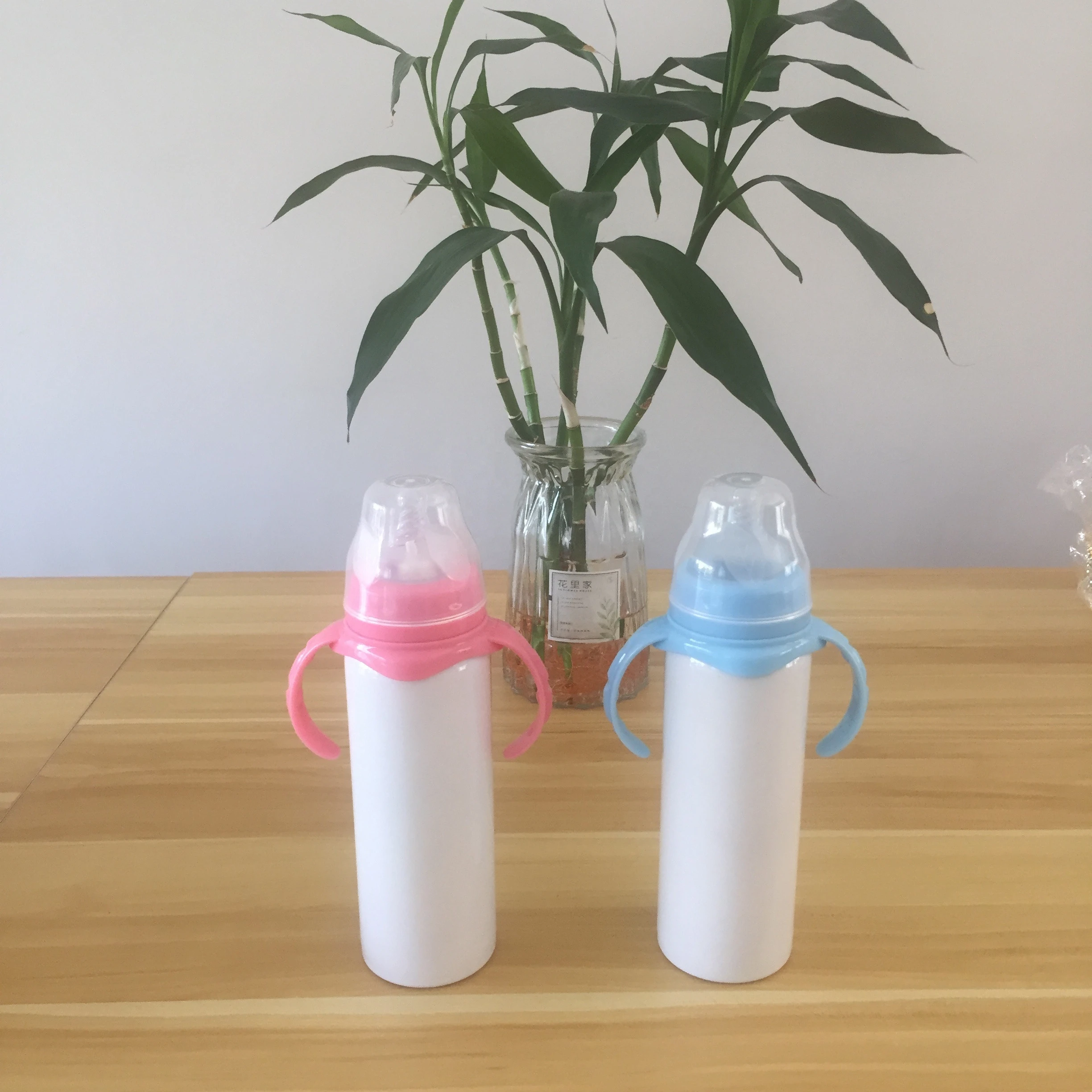 blank sublimation Wholesale 8OZ warmer  stainless steel thermos baby feeding supplies  baby bottle
