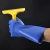 Import Blue PVC Fully Double Dipped PVC Gloves with Long Cuff for Household Use from China