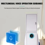 Bmi Height And Weight Measuring Instrument With Ultrasonic Sensor weighing machine balance of height and pressure measurement