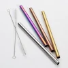 Boba Straws Bubble Tea Straw 12mm Stainless Steel  304 Straw For Drinking