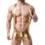 Import Bodywear Faux Leather Wrestling Singlet Men Sexy Siamese Boxers Underwear Gay Brand Leotard Color Black/Gold/Silver S M L XL from China