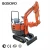 Import Bonovo mini excavator mini digger 1 ton excavator 1000kg excavator from China