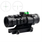 BORY OEM Rifle Scope 3x32 Gun Scope Red green Optical Fiber 3 Additional Accessory Rails Gun Accessories Hunting Prism Scopes