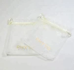 Boutibox JU-5 CREAM organza drawstring pouch organza material small jewelry bag