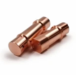 brass machining valve part copper machining ring parts cnc machining copper joint parts china cnc lathe for metal