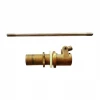 brass water tank lengthen male thread float floating ball valve with DN15