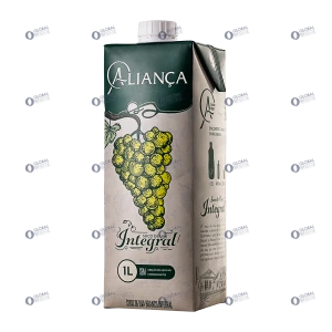 Brazilian Glass Bottle Whole White Grape Juice Alianca TetraPak Pure Soft Drink Sugar Free American grapes Sugarcane Juice Fruit