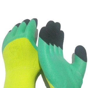 Breathable king half hanging reinforced finger, foam waterproof breathable wear-resistant gloves