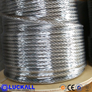 Bright Stainless Steel Wire Rope 6x19+IWRC