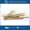 Bronze plated antique wood nails