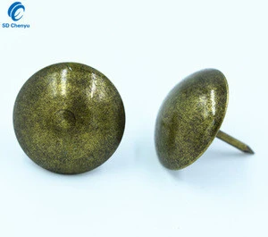 Bulk 22mm Antique Bronze Iron Round Dome Head Nails for Upholstery Sofa Decorative