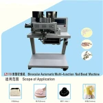 button attaching machine kaj button sewing machine eyelet buttonhole machine