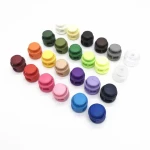 Button colored spring clock tightening buckle rope buckle lock elastic adjustment buckle