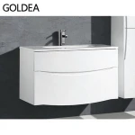 Cabinet Countertop Bathroom Stone Hand Wash Basin
