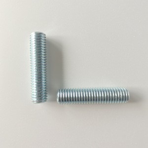 Cadmium Stud Bolts Silver Metal Studs Mexico Square Types Of Bolt Fasteners Lightning Partial Thread Threaded Rod &amp;