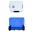 Import camping trolley cooler box car mini fridge with 5W blue tooth speaker support logo from Hong Kong